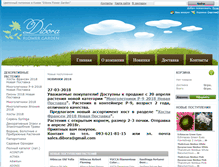 Tablet Screenshot of dibora.com.ua